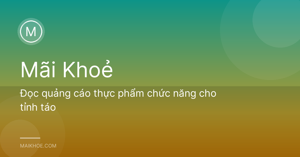 Đọc quảng cáo thực phẩm chức năng cho tỉnh táo