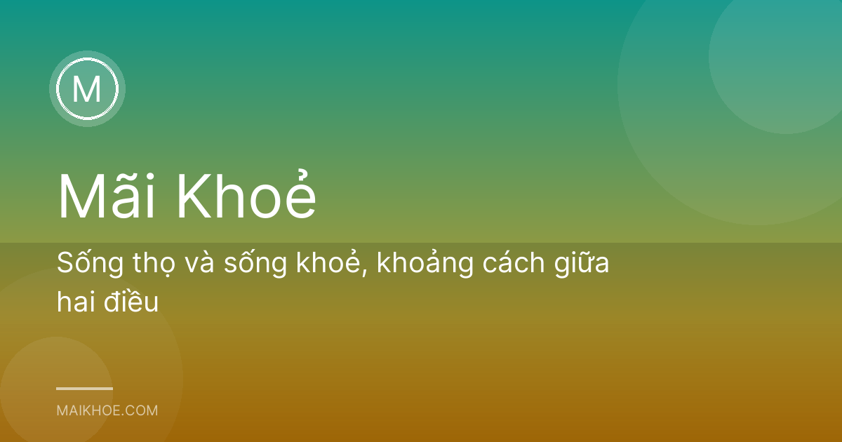 Sống thọ và sống khoẻ, khoảng cách giữa hai điều