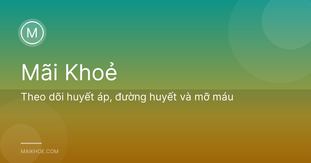 Theo dõi huyết áp, đường huyết và mỡ máu